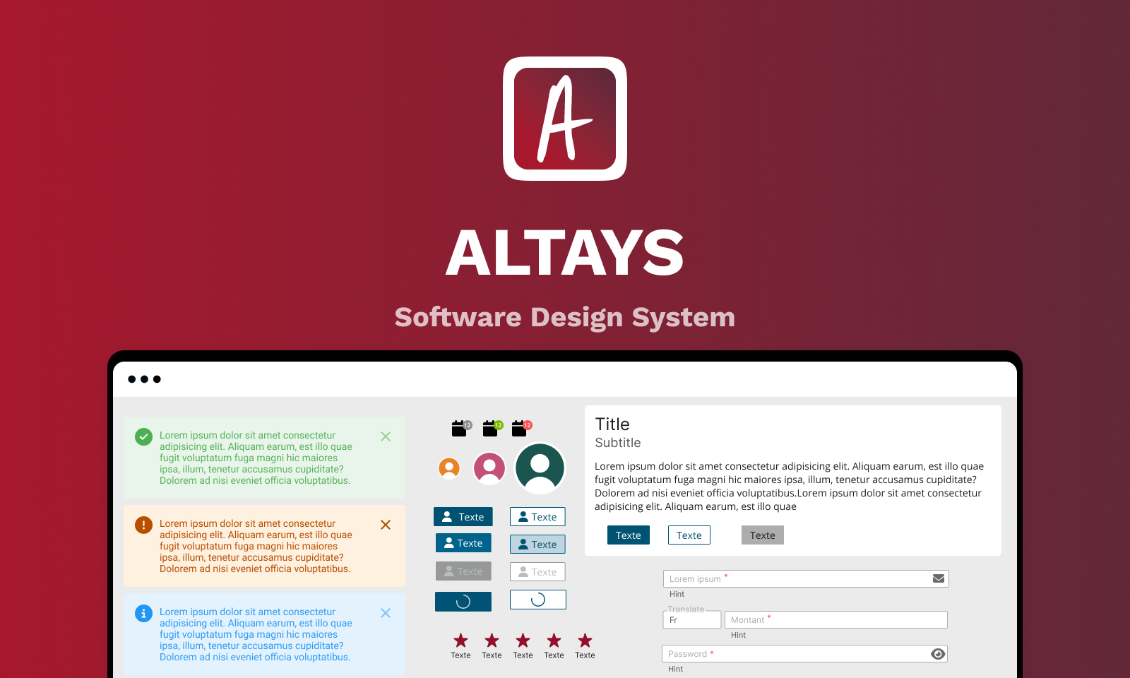 Design System Vuetify Altays